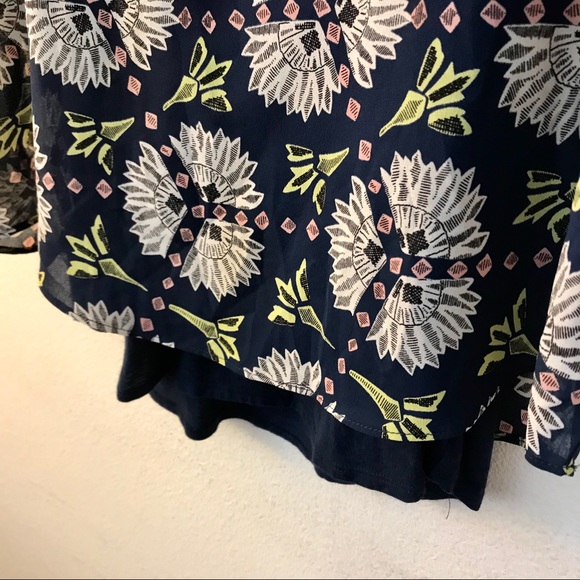 Anthropologie “Meadow Rue” layered tee. - Picture 4 of 6